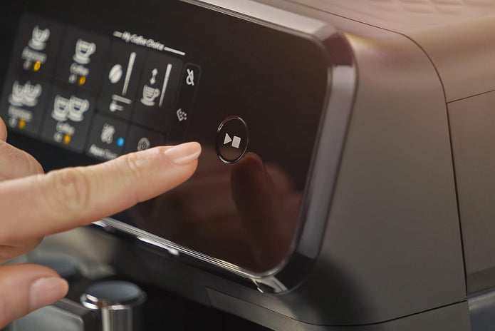 Philips Series 2200 Fully Automatic Espresso Machine - 1500W, 1.8L Water Capacity, Classic Milk Frother, Touch Screen Display, 2 Beverages - EP2220/10 - Electronics UAE