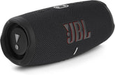 JBL Charge 6 - Portable waterproof and drop-proof Bluetooth speaker with built-in power bank, multi-speaker connection via Auracast, up to 28 hours playtime, fast charging, and powerful sound–White