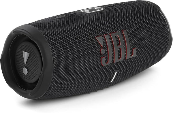 JBL Charge 6 - Portable waterproof and drop-proof Bluetooth speaker with built-in power bank, multi-speaker connection via Auracast, up to 28 hours playtime, fast charging, and powerful sound–White