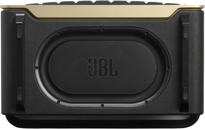 JBL Authentics 300 - Portable Retro-Style Smart Bluetooth Speaker with Powerful Sound, Wi-Fi, and Built-in Battery, JBLAUTH300BLKUK, Black - Bluetooth Speaker UAE