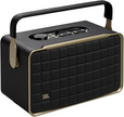 JBL Authentics 300 - Portable Retro-Style Smart Bluetooth Speaker with Powerful Sound, Wi-Fi, and Built-in Battery, JBLAUTH300BLKUK, Black - Bluetooth Speaker UAE