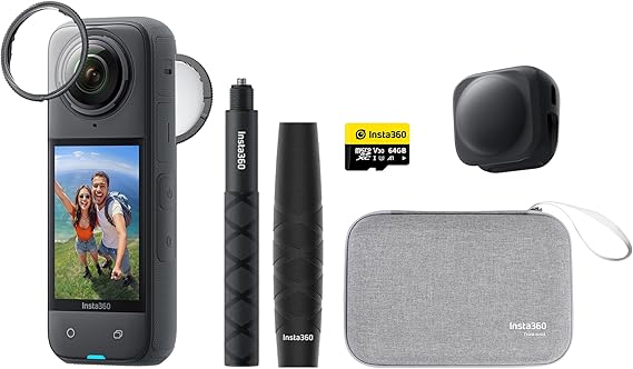 Insta360 X4 with 64GB Card Bundle
