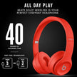 Beats Solo3 Wireless Headphones Red
