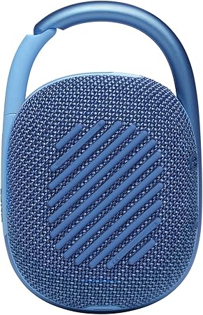 JBL Clip 4 Eco - Ultra-Portable Waterproof and Dustproof Bluetooth Speaker, big audio & punchy bass, made with 90% post-consumer recycled plastic, Integrated carabiner, Up to 10 Hours of Play (Green)