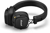 Marshall Major IV Bluetooth Headphones - Foldable Wireless Headphones Bluetooth With 80 Hours of Playtime - Black