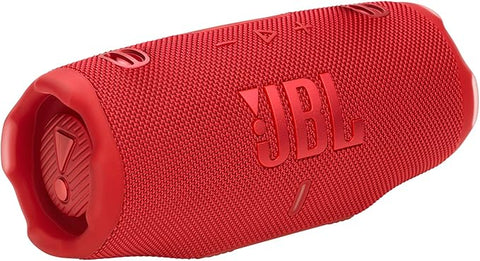 JBL Charge 6 - Portable waterproof and drop-proof Bluetooth speaker with built-in power bank, multi-speaker connection via Auracast, up to 28 hours playtime, fast charging, and powerful sound
