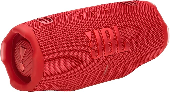 JBL Charge 6 - Portable waterproof and drop-proof Bluetooth speaker with built-in power bank, multi-speaker connection via Auracast, up to 28 hours playtime, fast charging, and powerful sound