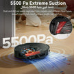 roborock S7 Max Ultra RobotVacuum Cleaner with Auto Mop Washing/AutoDust Emptying/WarmAirDrying/AutoTankRefilling/DockSelf-cleaning Vacuum Cleaner(5500 Pa Active Obstacle Avoidance, App/Voice Control)