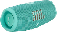 JBL Charge 6 - Portable waterproof and drop-proof Bluetooth speaker with built-in power bank, multi-speaker connection via Auracast, up to 28 hours playtime, fast charging, and powerful sound–White - Bluetooth Speaker UAE