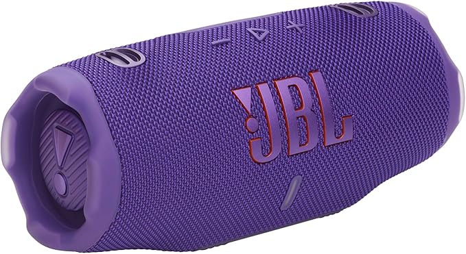 JBL Charge 5 Portable Speaker, Built-In Powerbank, Powerful JBL Pro Sound, Dual Bass Radiators, 20H of Battery, IP67 Waterproof and Dustproof, Wireless Streaming