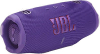 JBL Charge 6 - Portable waterproof and drop-proof Bluetooth speaker with built-in power bank, multi-speaker connection via Auracast, up to 28 hours playtime, fast charging, and powerful sound