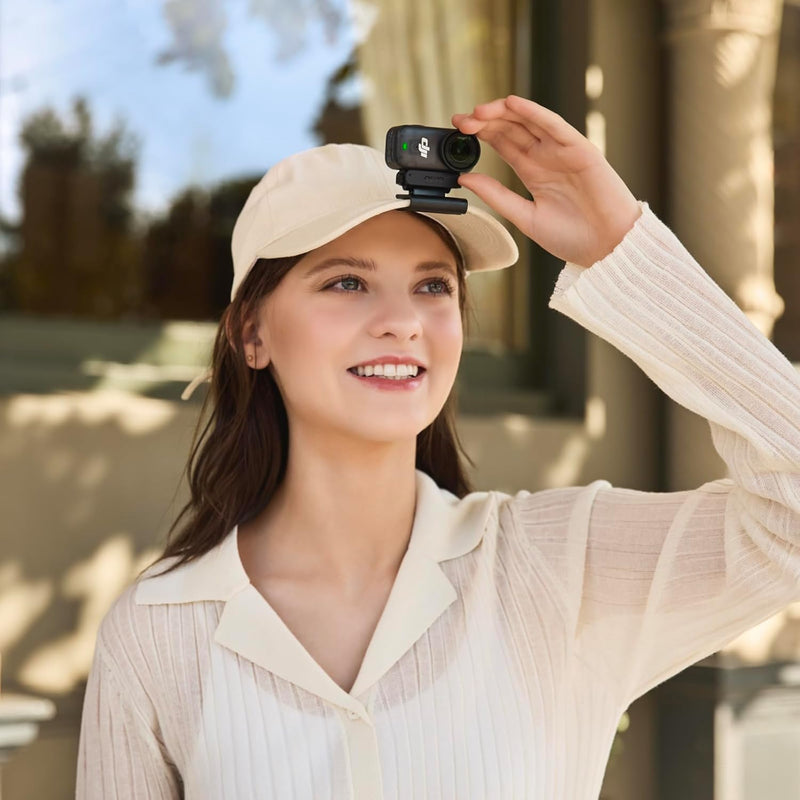 DJI Osmo Nano Standard Combo (64GB), Small 4K/60fps Vlogging Camera with a 1/1.3″ Sensor, 143° Wide FOV Video, 200-Min Recording, Magnetic POV Cam 4K for Sports, UAE Version, Official Warranty