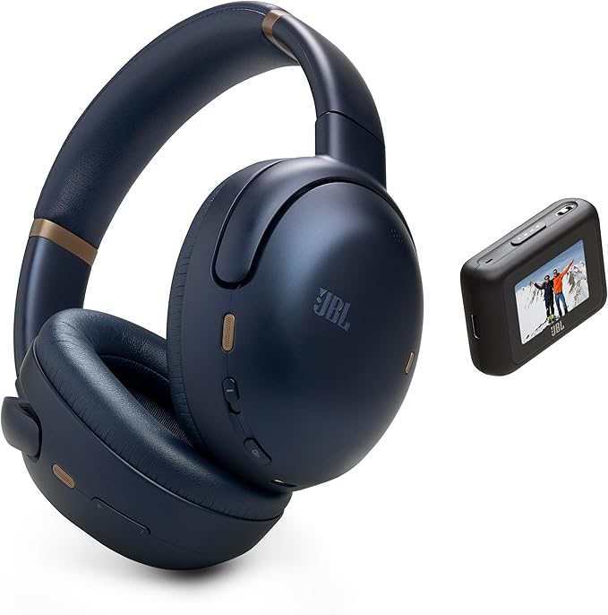 JBL Tour One M3 Smart Tx - Wireless Over-Ear Noise Cancelling Headphones with Smart Transmitter, Hi-Res Audio (3.5mm or USB-C), Spatial 360 Sound with Head Tracking & 70Hrs of Playback - Headphones UAE