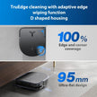 ECOVACS DEEBOT X5 PRO Omni, Vacuum and Mop Robot, 12800 Pa, Anti-Tangle, TruEdge™ Adaptive Edge Cleaning, Wipe with Warm Water at 70°C, Intelligent AINA 2.0 Navigation