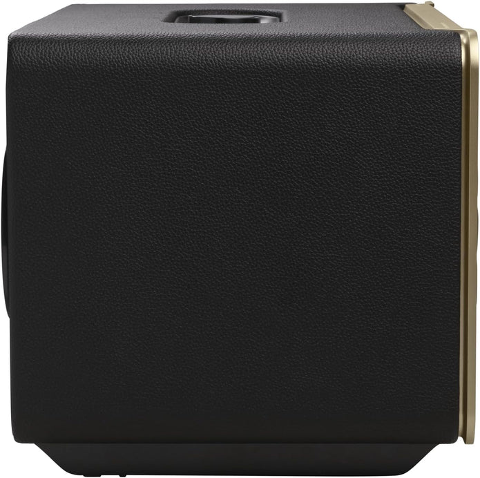JBL Authentics 500 - Premium Smart Wi-Fi & Bluetooth Speaker with Dolby Atmos, Powerful Sound, and Iconic Retro Design, JBLAUTH500BLKUK, Black - Bluetooth Speaker UAE