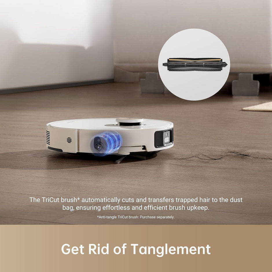 Dreame X40 Ultra Complete Robot Vacuum Cleaner, 12000 Pa Robotic Vacuum with Removable and Lift Mop, Extensive Cleaning with MopExtend technology, Self-Cleaning Mop in 70° Hot Water, 2 Years Warranty