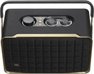 JBL Authentics 300 - Portable Retro-Style Smart Bluetooth Speaker with Powerful Sound, Wi-Fi, and Built-in Battery, JBLAUTH300BLKUK, Black