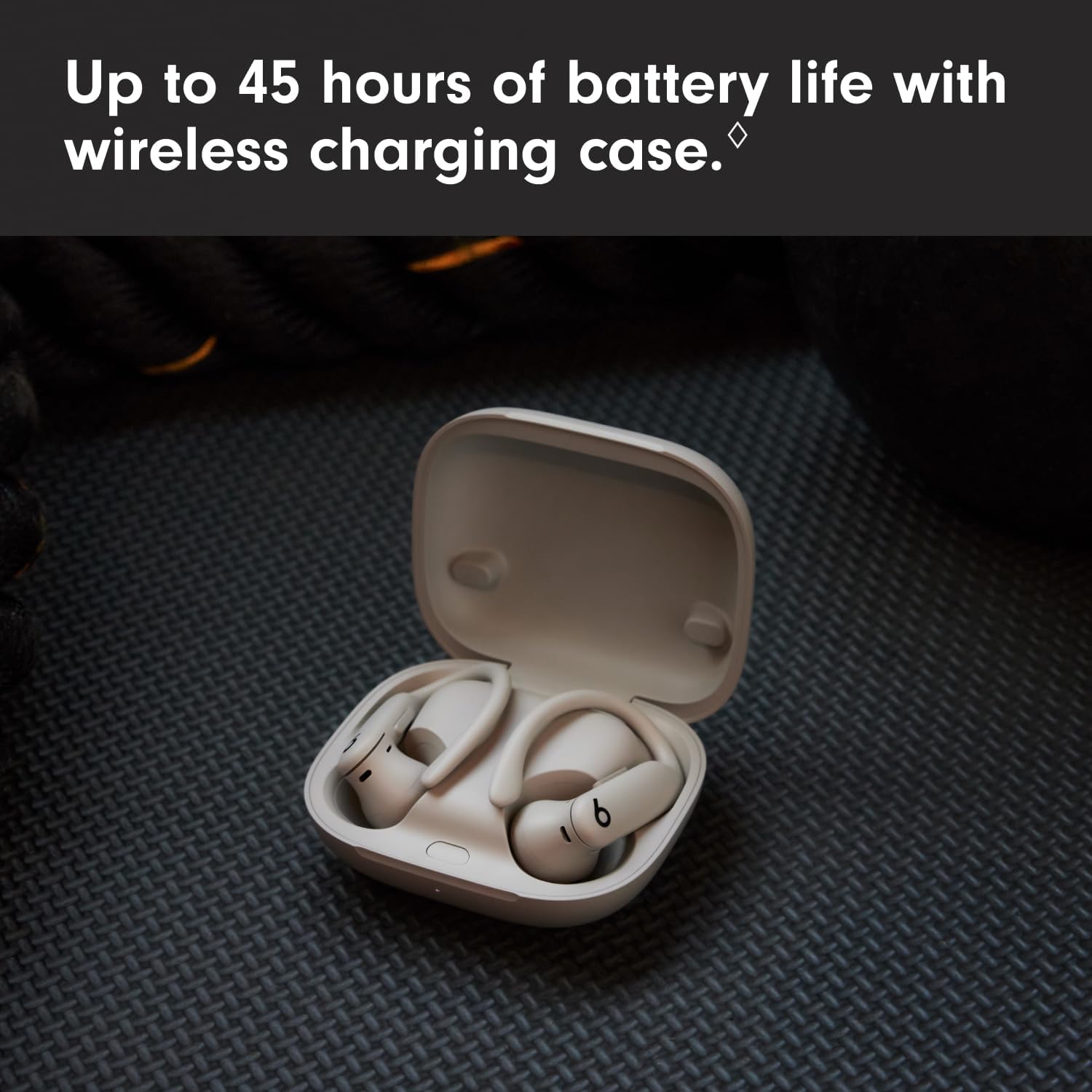 Beats Powerbeats Pro 2 Wireless Bluetooth Earbuds – Noise Cancelling, Heart-Rate Monitor, IPX4, Up to 45 Hours Battery & Wireless Charging Case, works with Apple & Android- Jet Black