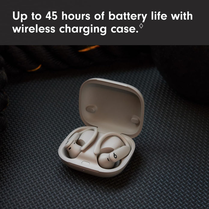 Beats Powerbeats Pro 2 Wireless Bluetooth Earbuds – Noise Cancelling, Heart-Rate Monitor, IPX4, Up to 45 Hours Battery & Wireless Charging Case, works with Apple & Android- Jet Black - Earbuds UAE