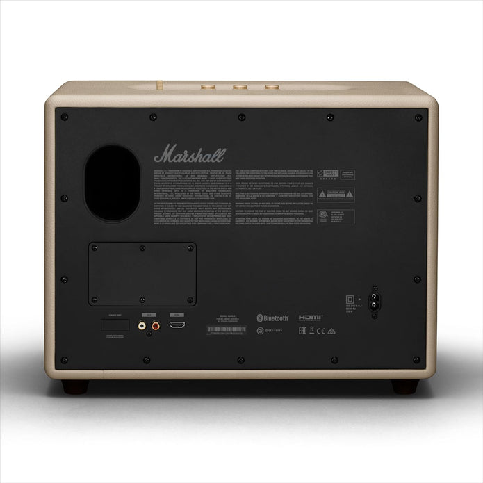 Marshall Woburn III Wireless Bluetooth Speaker, Cream, One Size - Bluetooth Speaker UAE