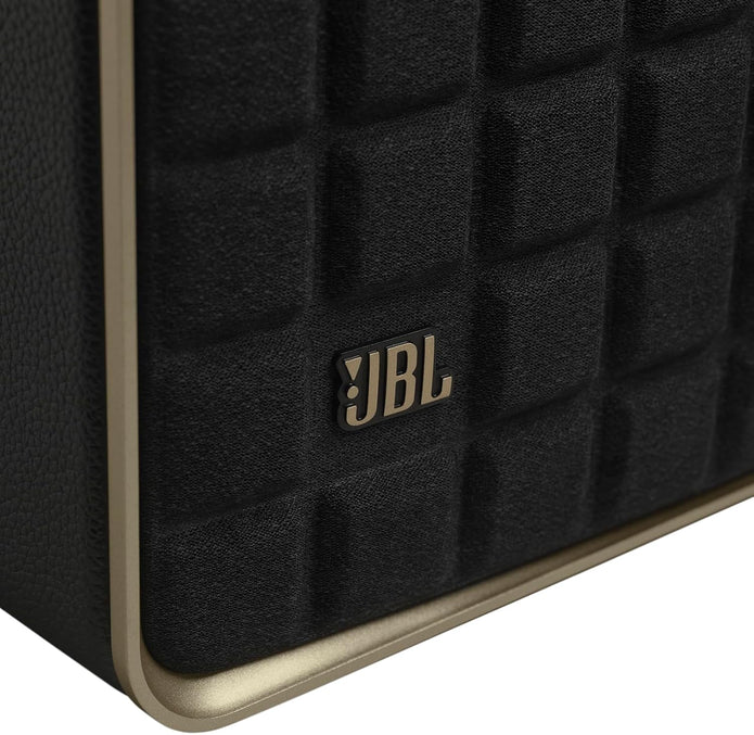 JBL Authentics 300 - Portable Retro-Style Smart Bluetooth Speaker with Powerful Sound, Wi-Fi, and Built-in Battery, JBLAUTH300BLKUK, Black - Bluetooth Speaker UAE
