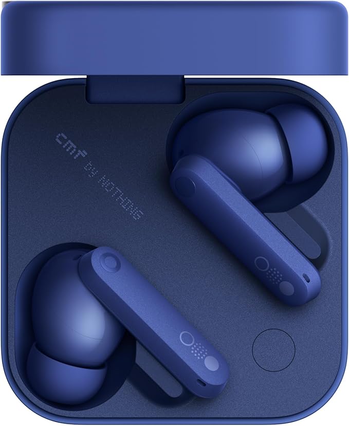 CMF by Nothing Buds Pro 2 Wirelesss earphones with HiFi sound, 50 dB Smart Active Noise Cancellation, 6 HD mics and Spatial Audio, 2025