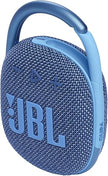 JBL Clip 4 Eco - Ultra-Portable Waterproof and Dustproof Bluetooth Speaker, big audio & punchy bass, made with 90% post-consumer recycled plastic, Integrated carabiner, Up to 10 Hours of Play (Green)