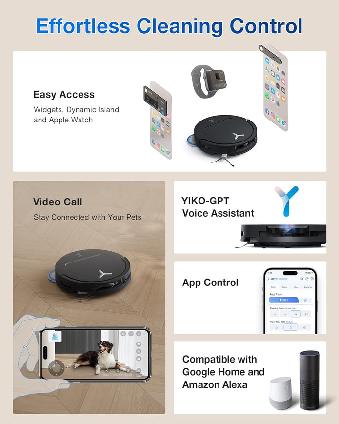 ECOVACS DEEBOT T50 Pro Robot Vauum and Mop - Electronics UAE