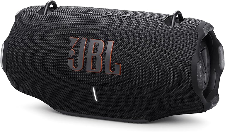 JBL Xtreme 4 Portable waterproof speaker with AURACAST (connect multiple Speaker), massive JBL Pro Sound and convenient shoulder strap, Black