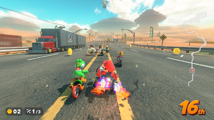 Nintendo Switch 2 Console + Mario Kart World Bundle|International Version - Video Game UAE