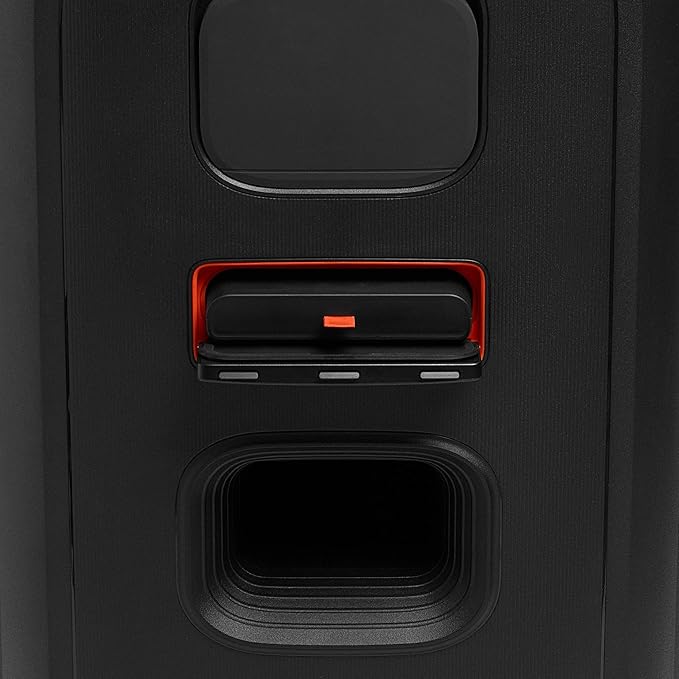 JBL PartyBox 520 Portable Bluetooth Party Speaker with AI Sound Boost, 400W Powerful Sound, Dynamic Light Show, 15H Playtime, Mic & Guitar Inputs, IPX4 Splashproof, Telescopic Handle & Wheels