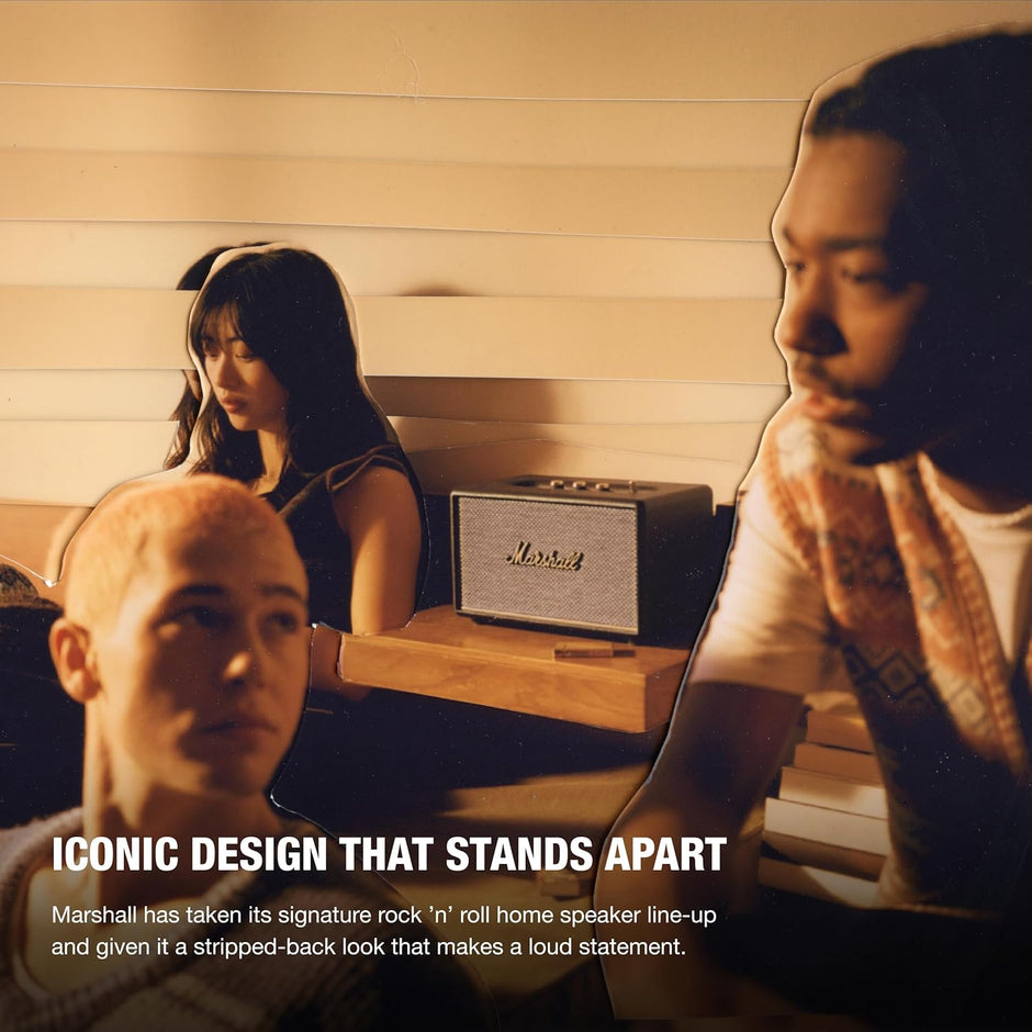 Marshall Acton III Bluetooth Speaker, Wireless - Black