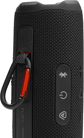 JBL Flip 7 - Portable Waterproof and Drop-Proof Speaker, Bold Pro Sound with AI Sound Boost, 16Hrs of Playtime, and PushLock System with Interchangeable Accessories (Squad)