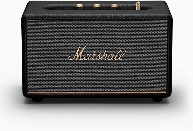 Marshall Acton III Bluetooth Speaker, Wireless - Black - Bluetooth Speaker UAE