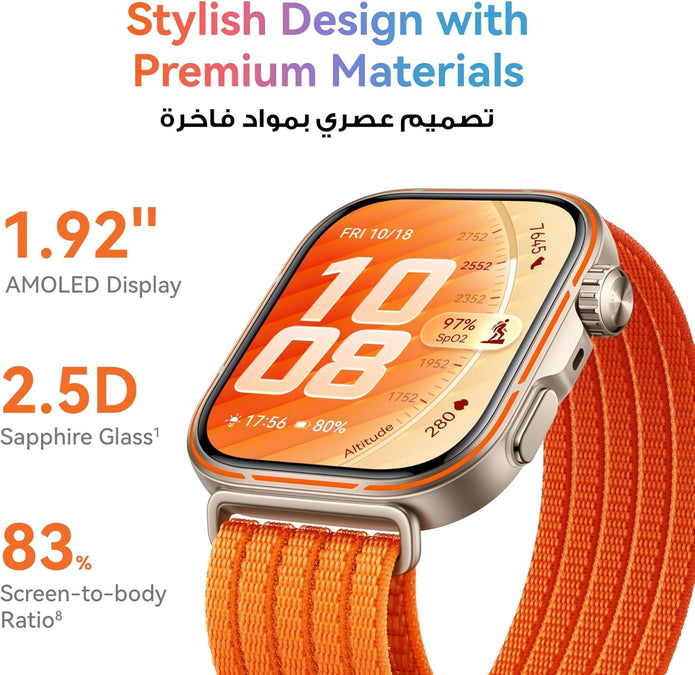 HUAWEI Watch Fit 5 Pro Smartwatch – Black - Smartwatch UAE