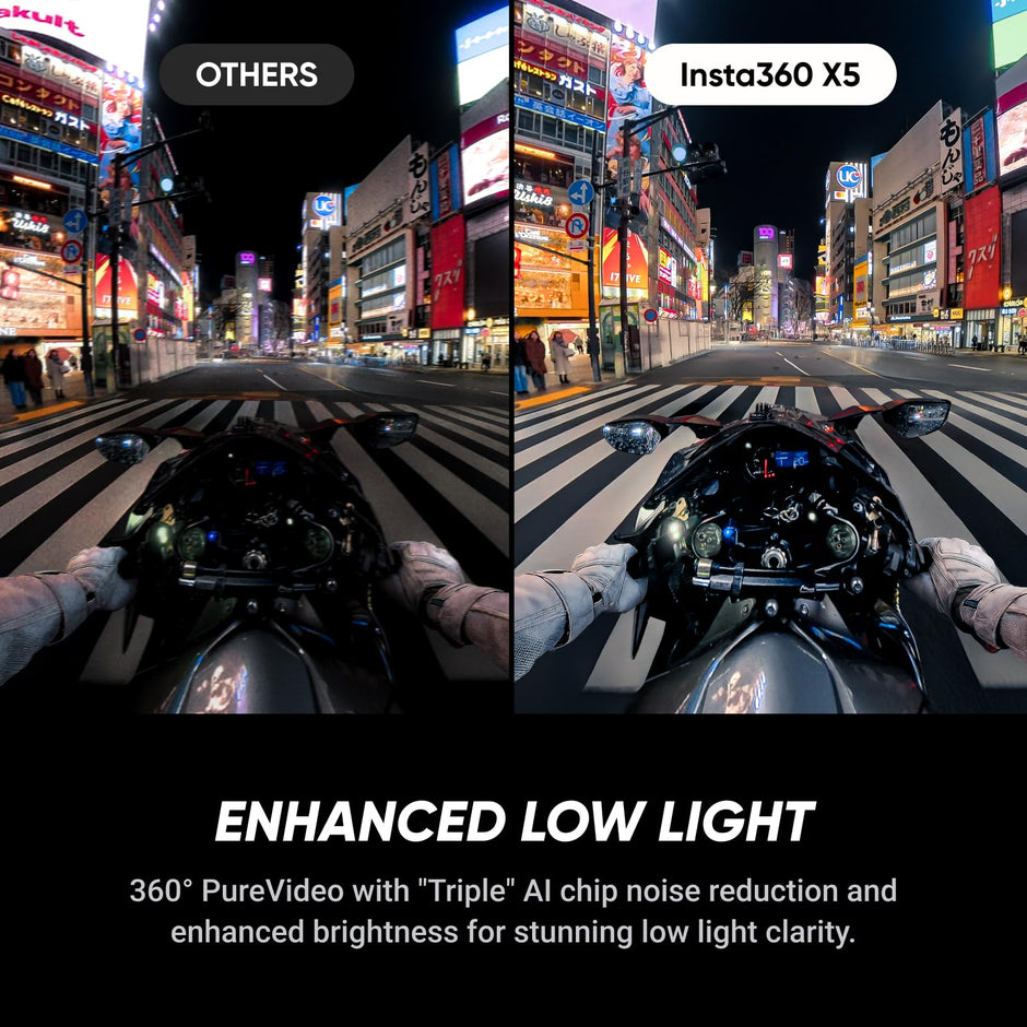 Insta360 X5 8K 360° Action Camera – Satin White, Waterproof, 3-Hour Battery, Built-in Wind Guard, Advanced Stabilization