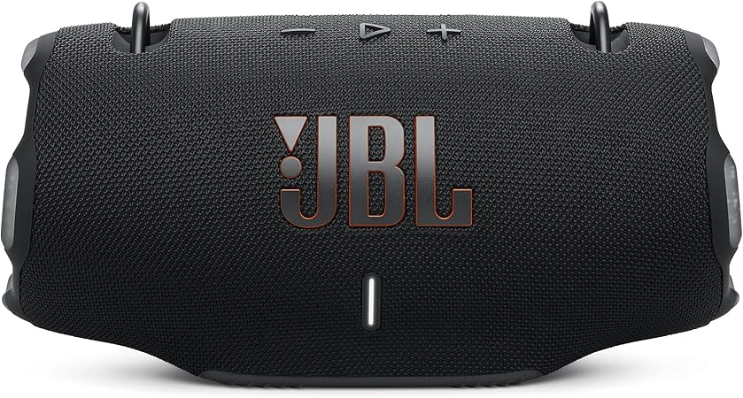 JBL Xtreme 4 Portable waterproof speaker with AURACAST (connect multiple Speaker), massive JBL Pro Sound and convenient shoulder strap, Black