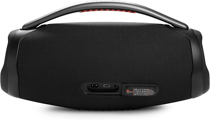 JBL Boombox 3 Portable Speaker, Massive JBL Signature Pro Sound, Monstrous Bass, 24H Battery, IP67 Dust & Water Proof, Partyboost Enabled, Grip Handle, Bluetooth Streaming