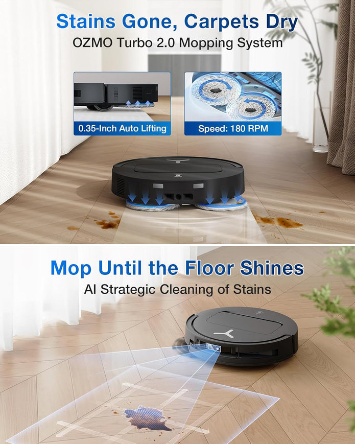 ECOVACS DEEBOT T50 Pro Robot Vauum and Mop - Electronics UAE