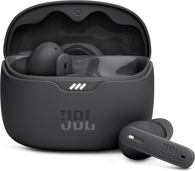 JBL Tune Beam 2 True Wireless Adaptive Noise Cancelling with Smart Ambient Earbuds, Personi-Fi 3.0, Multi-point connection, 6-Mics Technology, 48H Battery, Water and Dust Resistant