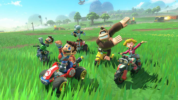 Nintendo Switch 2 Console + Mario Kart World Bundle|International Version - Video Game UAE
