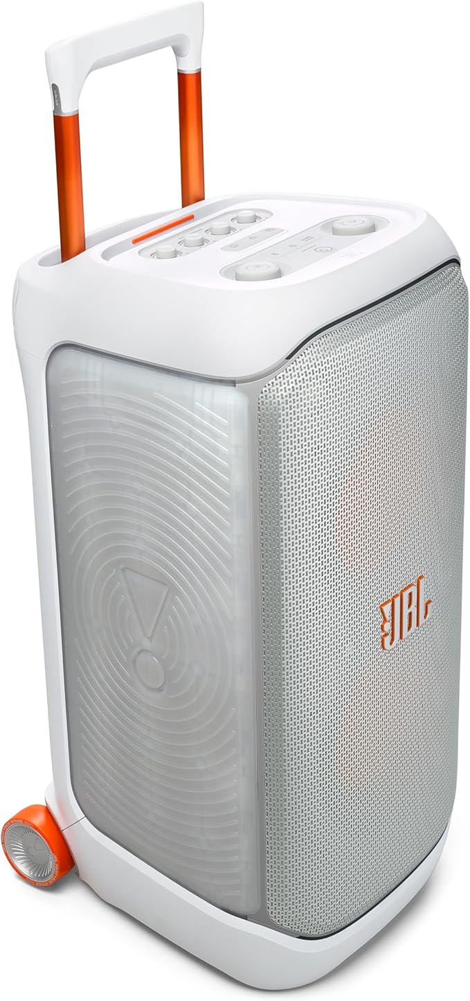 JBL PartyBox Stage 320 Bluetooth Party Speaker Bundle – 400W Sound, 18H Playtime, Battery 400 Included