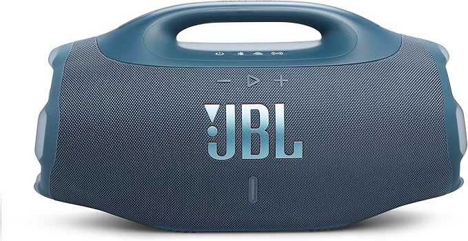 JBL Boombox 4 Portable Waterproof Speaker – Massive Pro Sound, 34H Battery Life, Bluetooth, Outdoor & Party Ready