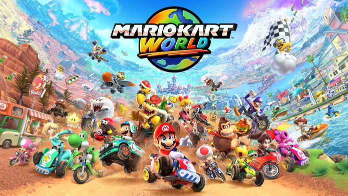 Nintendo Switch 2 Console + Mario Kart World Bundle|International Version - Video Game UAE