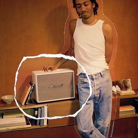 Marshall Woburn III Wireless Bluetooth Speaker, Cream, One Size