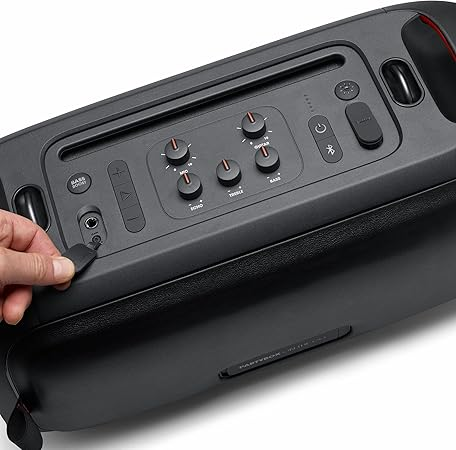 JBL PartyBox On-The-Go Portable Party Speaker – Black - Bluetooth Speaker UAE