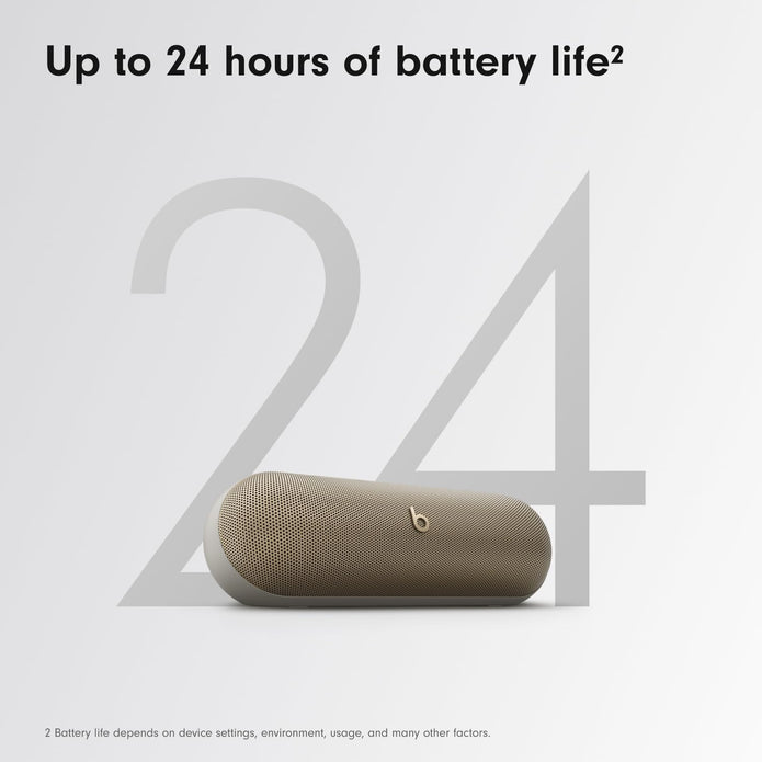 Beats Pill Portable Bluetooth Speaker – Champagne Gold - Bluetooth Speaker UAE