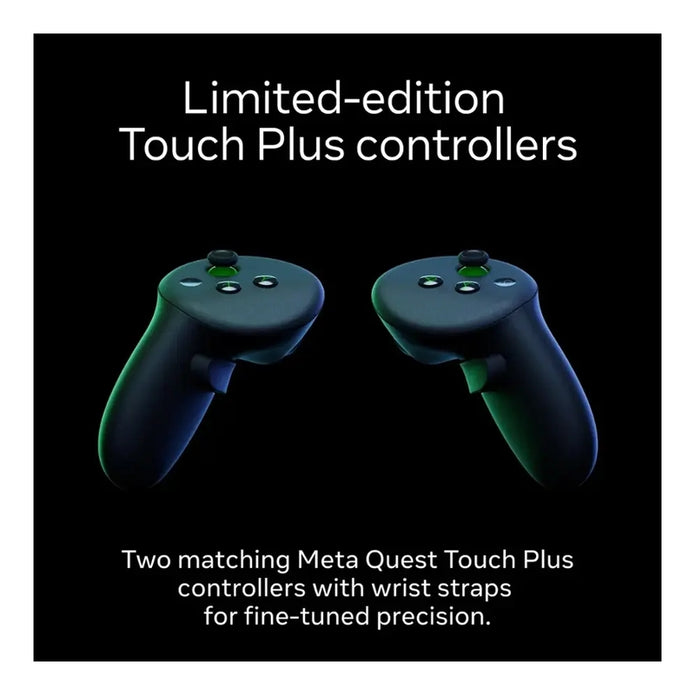 Meta Quest 3S Xbox Edition 128GB - Limited-Edition Hardware & 3 Months of Xbox Game Pass Ultimate Included - Carbon Black - Headphones UAE