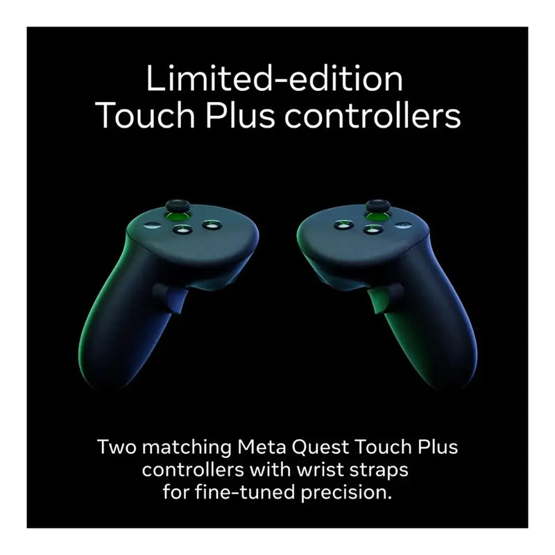 Meta Quest 3S Xbox Edition 128GB - Limited-Edition Hardware & 3 Months of Xbox Game Pass Ultimate Included - Carbon Black