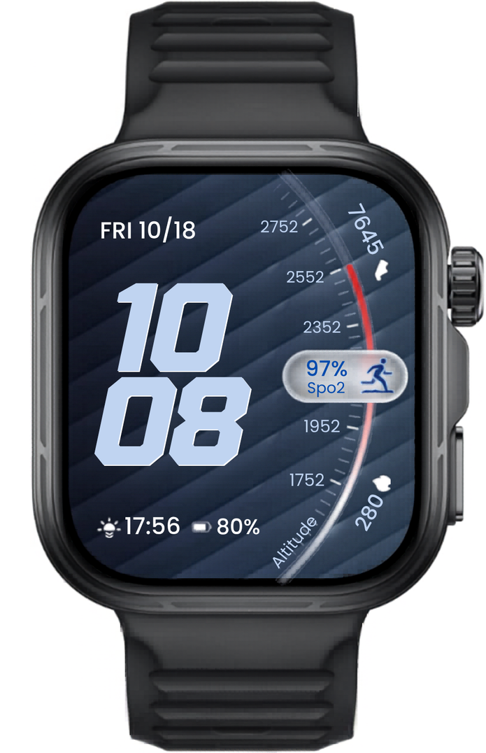 HUAWEI Watch Fit 5 Pro Smartwatch – Black - Smartwatch UAE